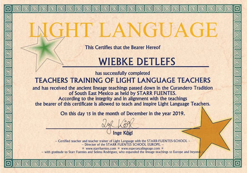 Lichtsprache-Lehrer-Trainer
